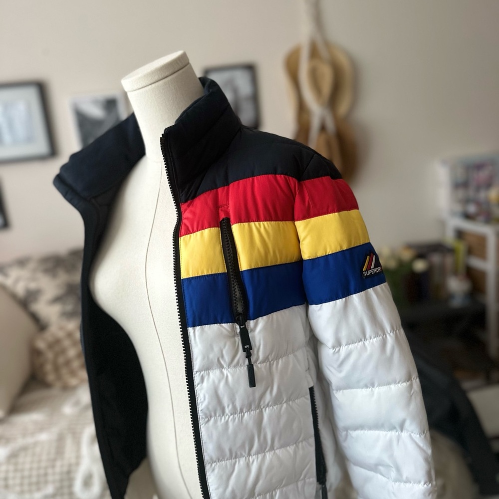 Superdry Multicolor Puffer Jacket - image 1